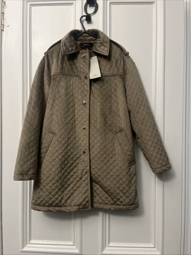 Zara quilted coat jacket - zara,