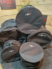 Gear4Music Set Of 6 Drum Bags For Drum Kit - #O0861