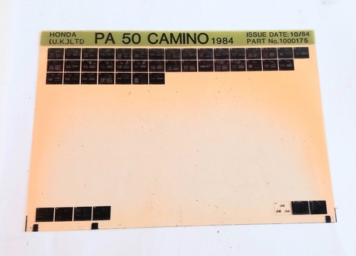 Honda camino 1984 spare - honda, pa
