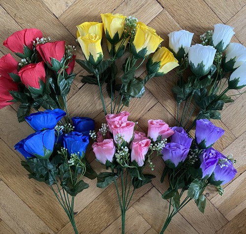Bunches artificial silk - 6,