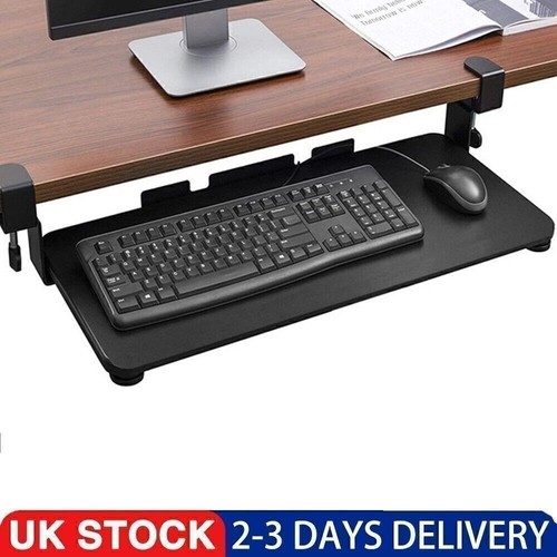 Keyboard tray under desk - tray,