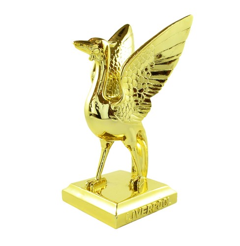 Liver bird gold statue - liver, 3d