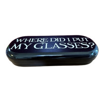 Emma Bridgewater Black Toast Design Metal Tin Glasses Case Birthday Gift Idea