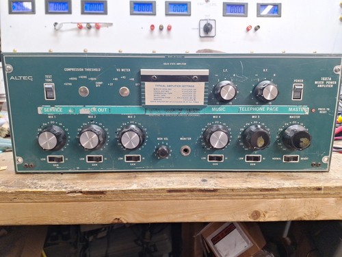 Vintage rare altec 1607a mixer - vintage,