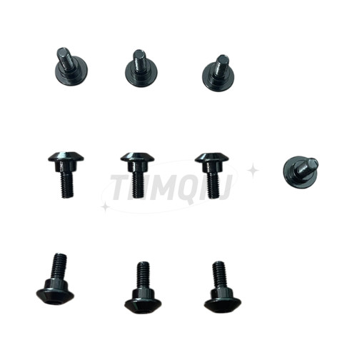 Black fairing bolts kit screws - fairing,