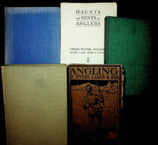 5 x Vintage Fishing books