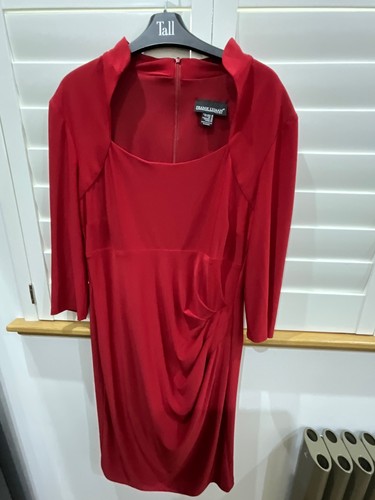 Frank lyman red dress - lyman,