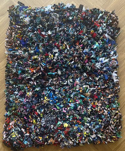 Rag rug hand made malawi - rag,