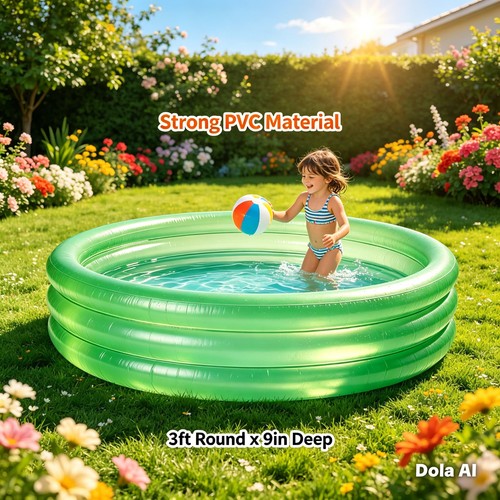 Inflatable baby pool - baby, kids