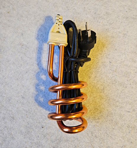 Copper immersion water heater - copper,