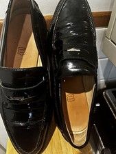 D&G Mens Designer Black Patent