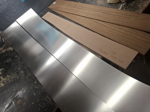 Stainless steel guitar - stainless, bending