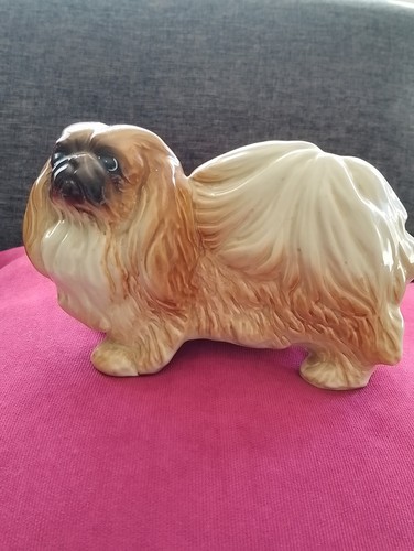 Rare pekingese dog ornament - dog,