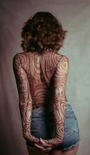 Lazy Oaf Patterned Mesh Long