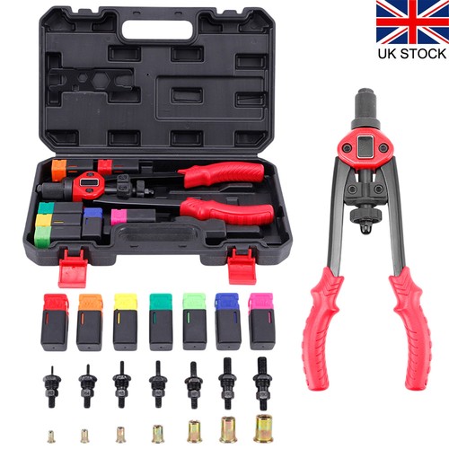Heavy duty hand riveter - hand, nut