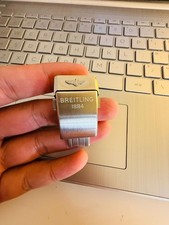 20mm Breitling Silver Brushed