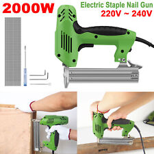 2000W Electric Straight Nail Gun Nailer Framing Heavy Duty Woodworking Tool F30