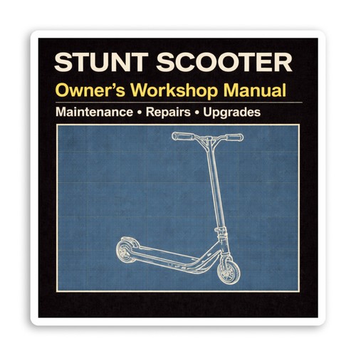 10cm stunt scooter - scooter, vinyl