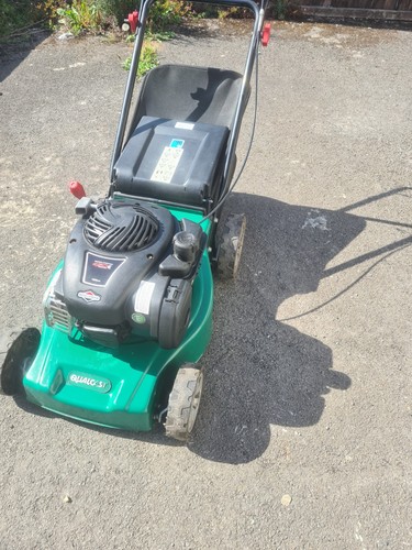 Qualcast petrol lawnmower - qualcast,