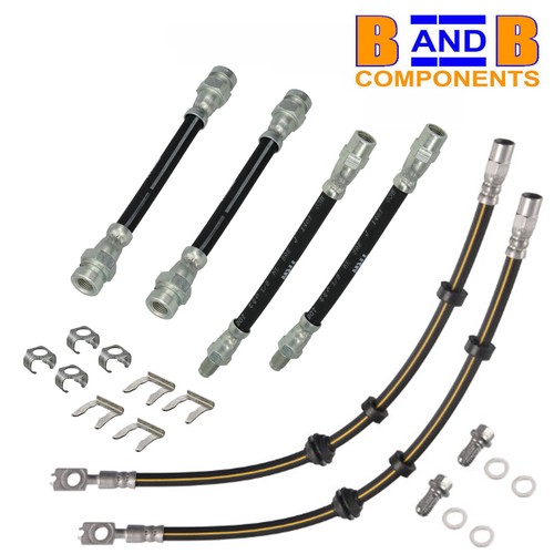 Brake hose kit front - kit, &