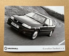 Vauxhall Cavalier Turbo 4 x 4 Press Photograph