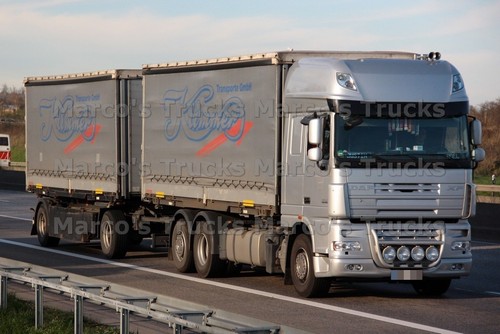 Truck photo daf tarpaulin - xf,