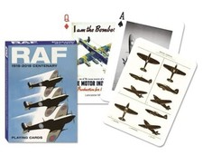 Brand New and Sealed Set of Piatnik RAF Centenary 1918 - 2018 Playing Cards