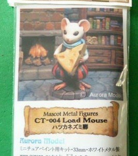 Aurora model mascot metal - model,