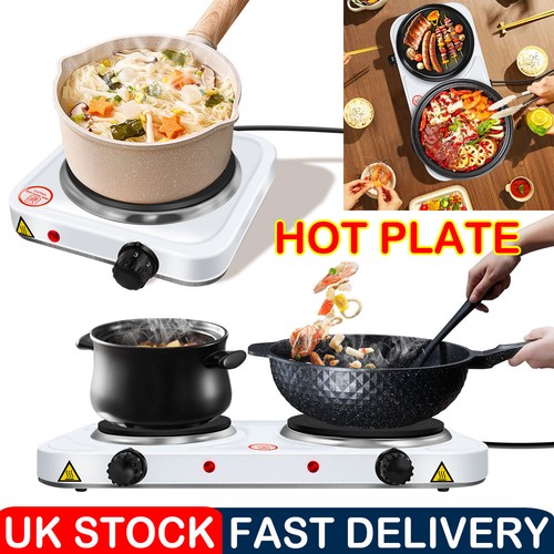 Electric hob double single - electric,