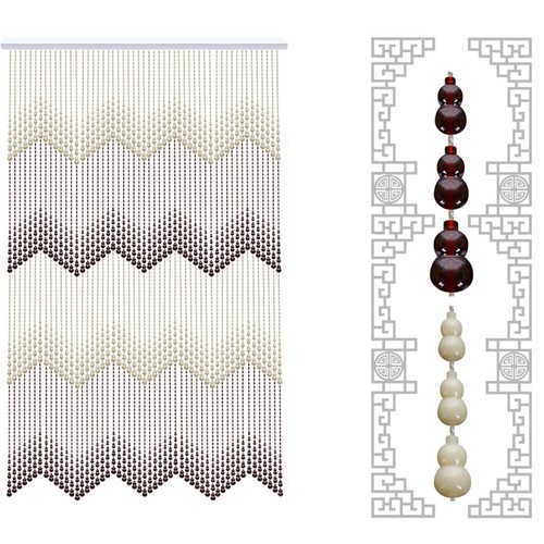 Acrylic bead curtain doorway - curtain,