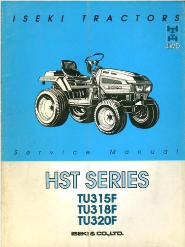 Iseki tractor tu315f - tractor, tu316f
