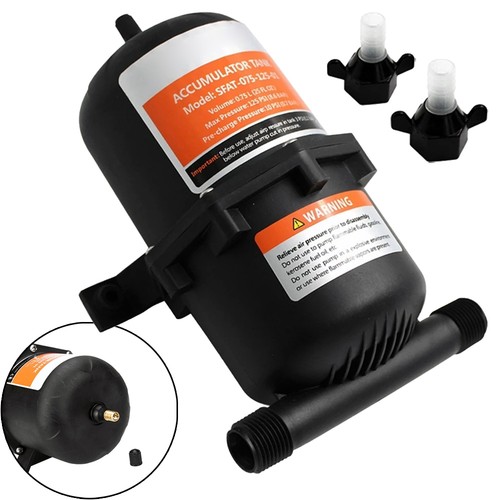 Water accumulator pressure - water,