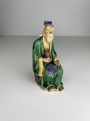 Vintage antique chinese mudman - vintage,