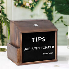 Wooden Suggestion Box Tip Jar