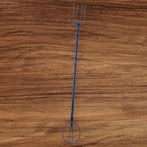 Hand forged metal pitchfork - hand,