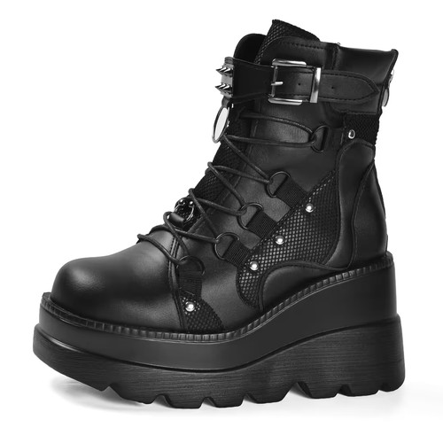 Gothniero black platform goth - gothniero,