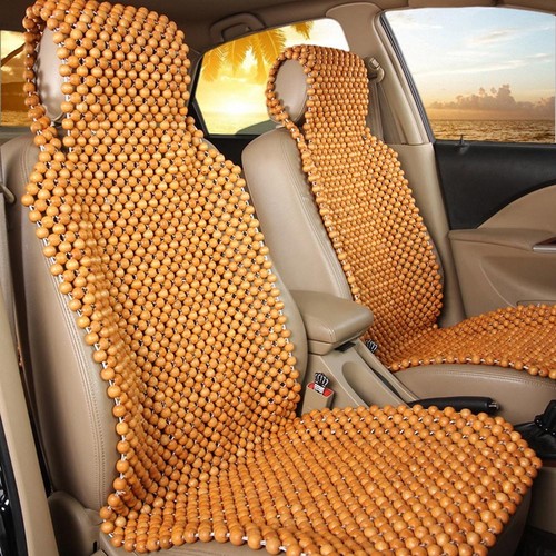 Wooden beaded car seat cover - car,