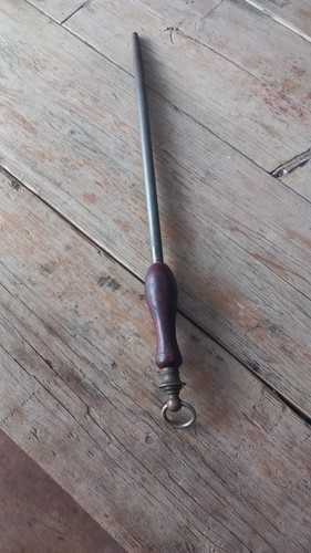 Vintage butchers honing - vintage, steel