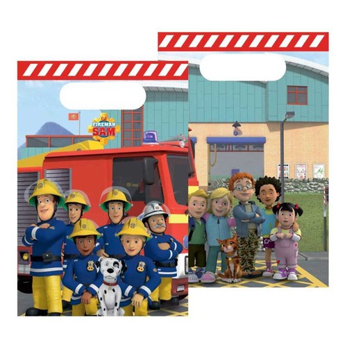 Fireman sam paper party bags - party,