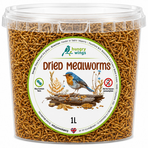 Hungry wings dried - hungry, mealworms
