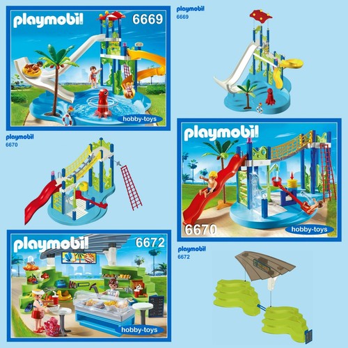Playmobil water park - playmobil, *
