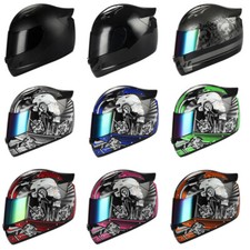 1STORM MOTORCYCLE BIKE FULL FACE HELMET DJ11CLS MECHANIC 