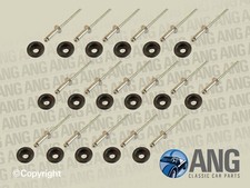 TRIUMPH SPITFIRE MkIII,IV, 1500 TONNEAU COVER & HOOD PLASTIC STUDS & RIVETS x 17