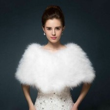 Women Real Ostrich Feather Fur