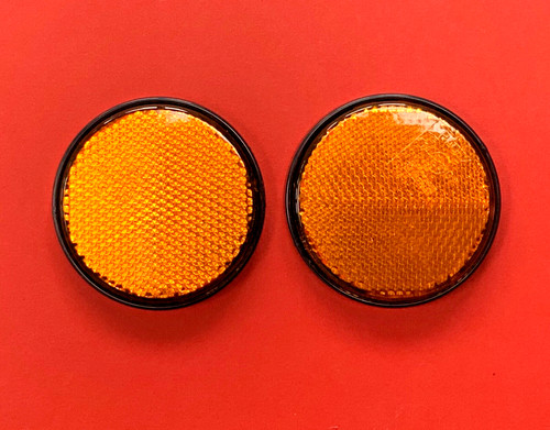 Radex orange round 60mm - round,