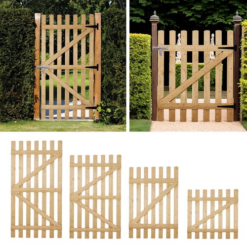 Wooden garden gate - wooden,