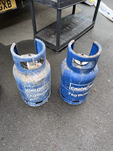Empty 7kg butane calor - calor, gas