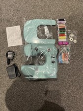 Electric Sewing Machine Portable Mini 12 Stitches Pedal Household for Beginner