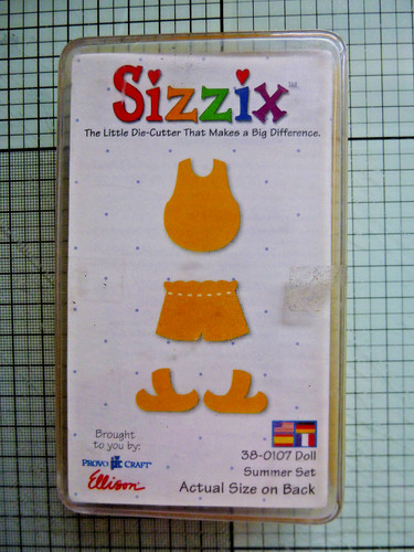 Sizzix originals die - die, doll