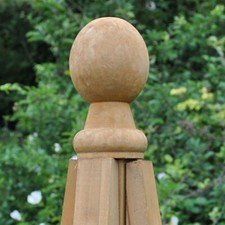 Replacement Finial Wooden Garden Obelisk (1.9m) Climbing Plant Support Frame